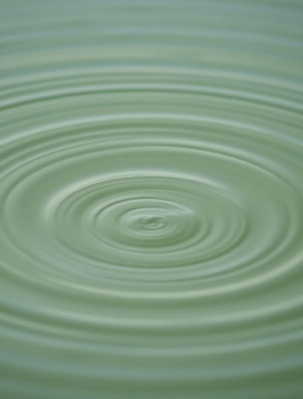 Calm rippling water in sage tones